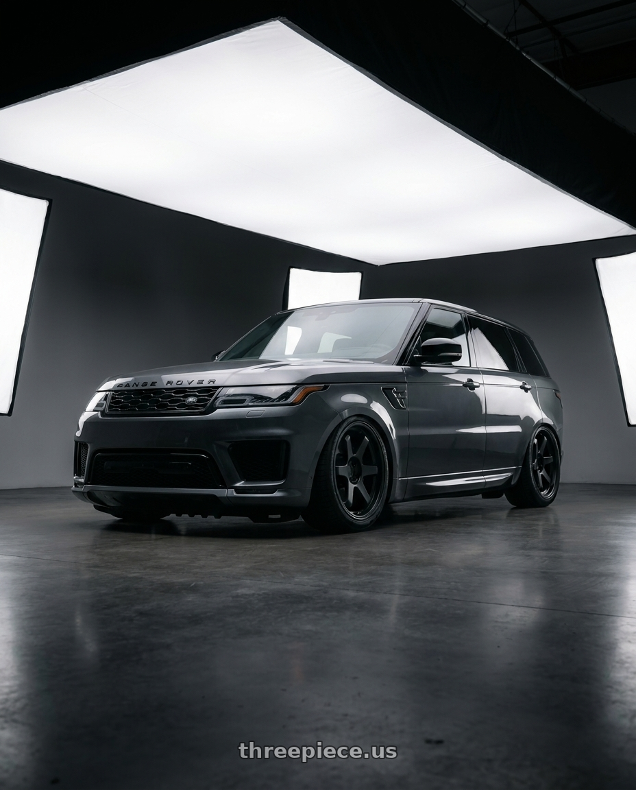 2021 Range Rover Sport with 9six9 SIX-1 5x112 19X8.5 +35 Carbon Gray wheels