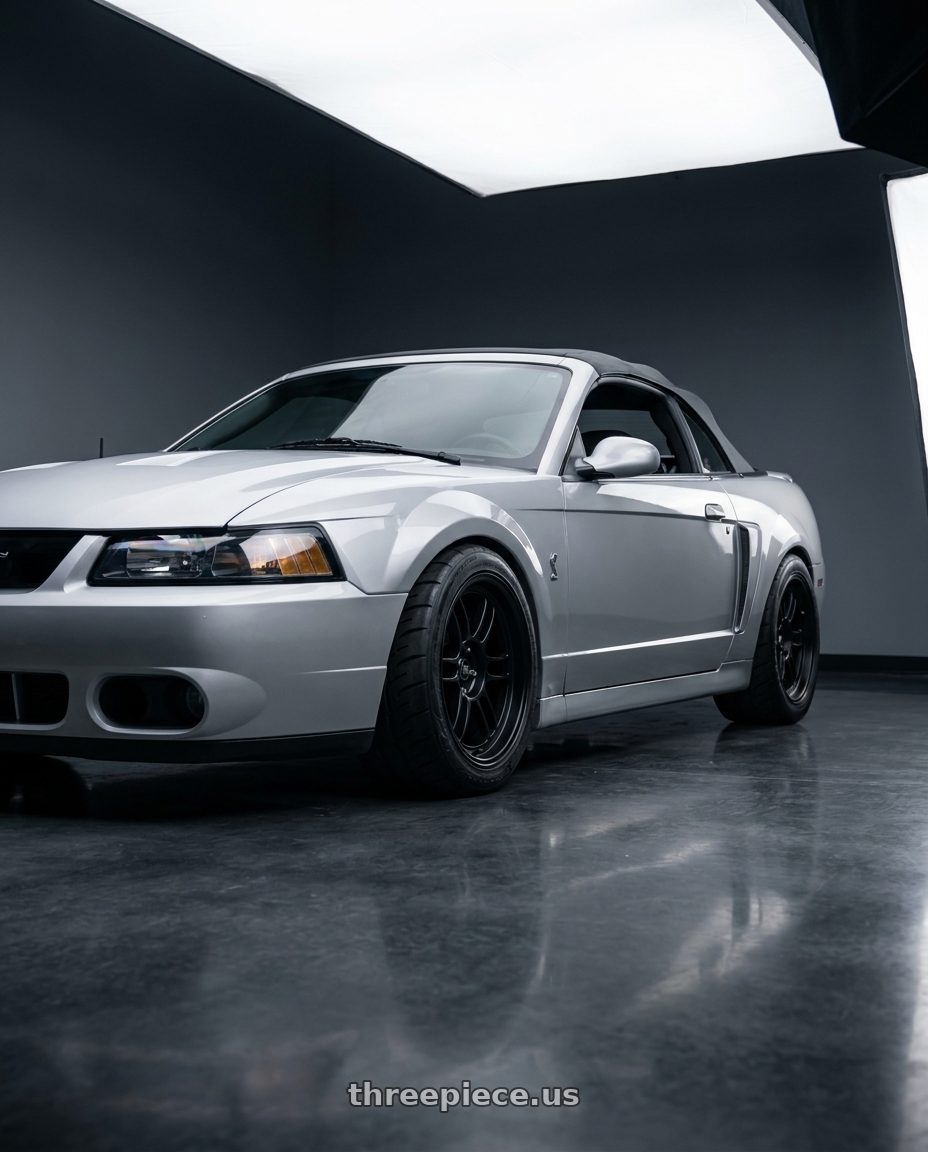 2004 ford mustang  with MST Wheels Suzuka 5X114.3 18x9.5 +25 Matte Black wheels