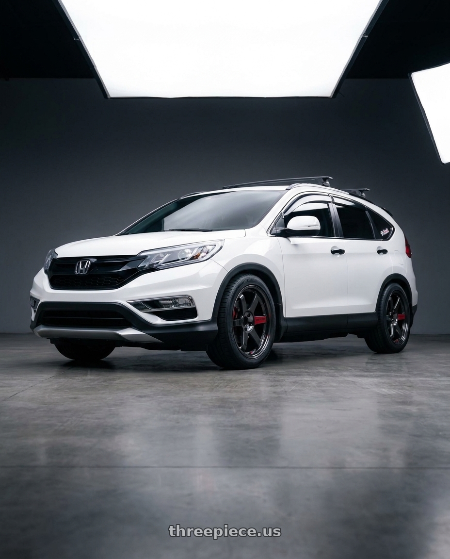 2024 honda crv with Volk Racing TE37 SL 5x114.3 18x9.5+35 wheels