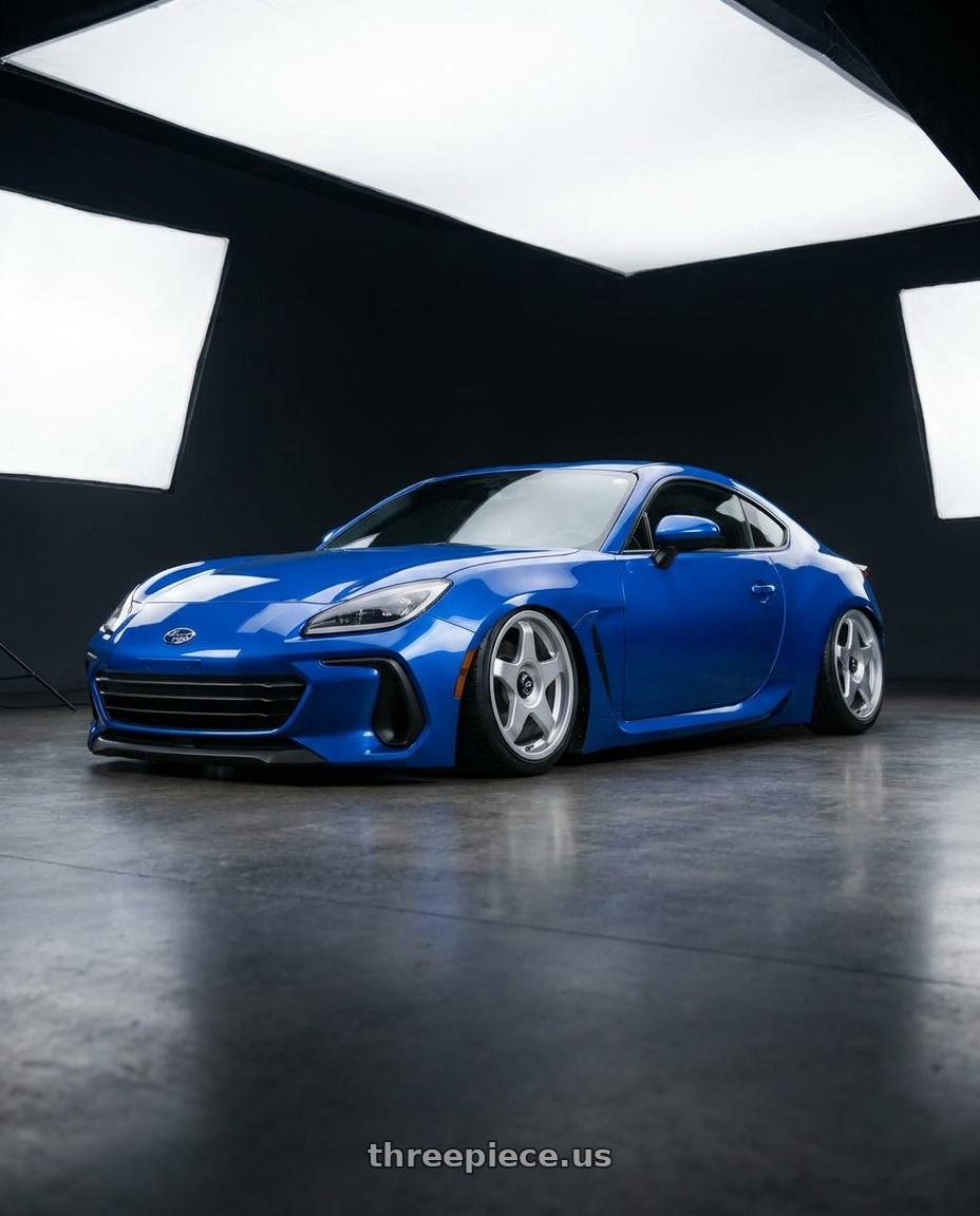 2024 Subaru BRZ with fifteen52 CHICANE 5x114.3 / 5x100 18x8.5 +35 SPEED SILVER (GLOSS SILVER) wheels