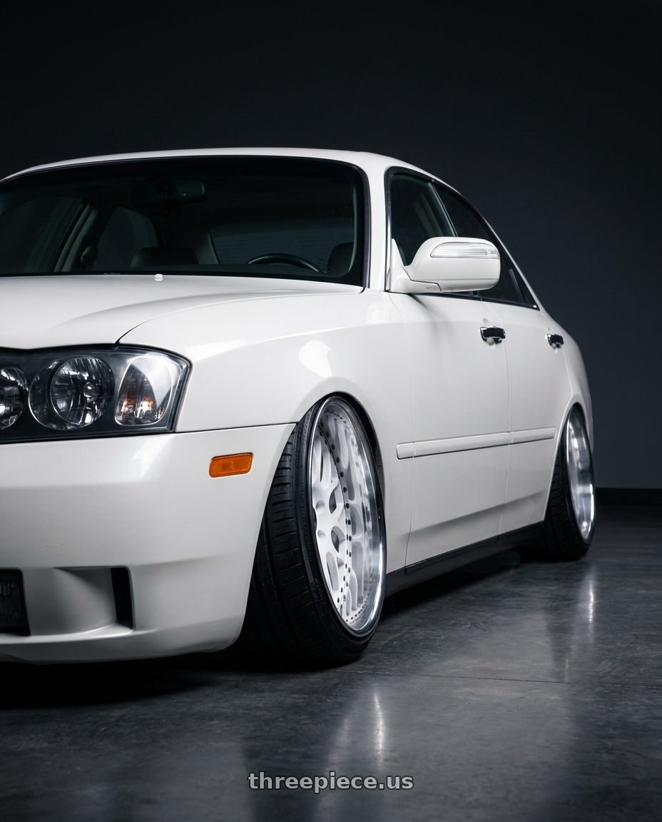2002 Infiniti M45 with Heritage Wheel OKAYAMA wheels