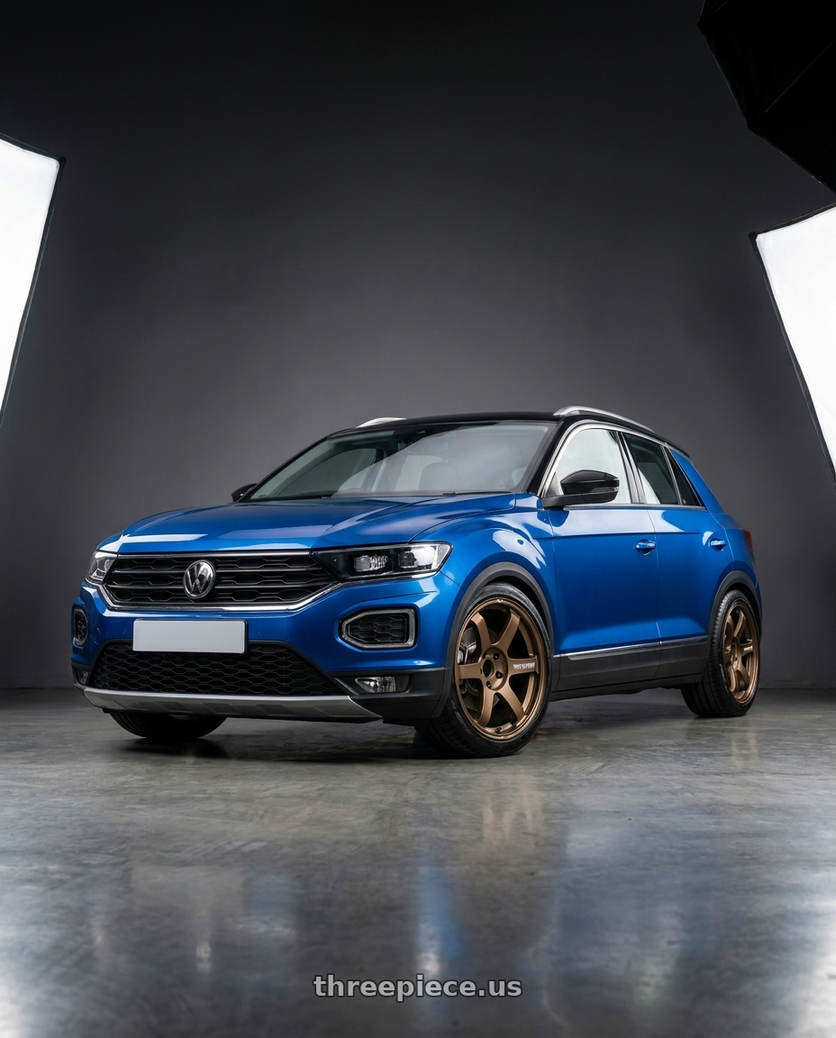 2019 VW troc with Volk Racing TE37 Saga S-Plus 5x114.3 18x8.5+42 Bronze wheels