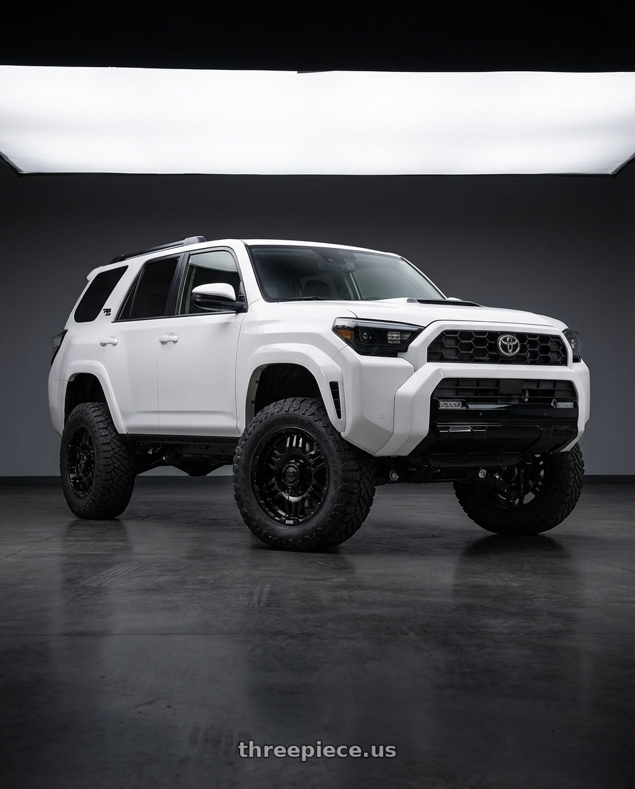 2022 Toyota 4Runner with Gear Off Road 713B 6x139.7 20x9 +10 Gloss Black wheels