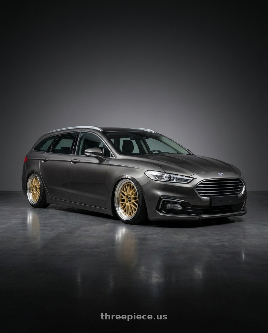 2020 Mondeo wagon with BBS LM 5x114.3 18x9.0+42 Gold wheels