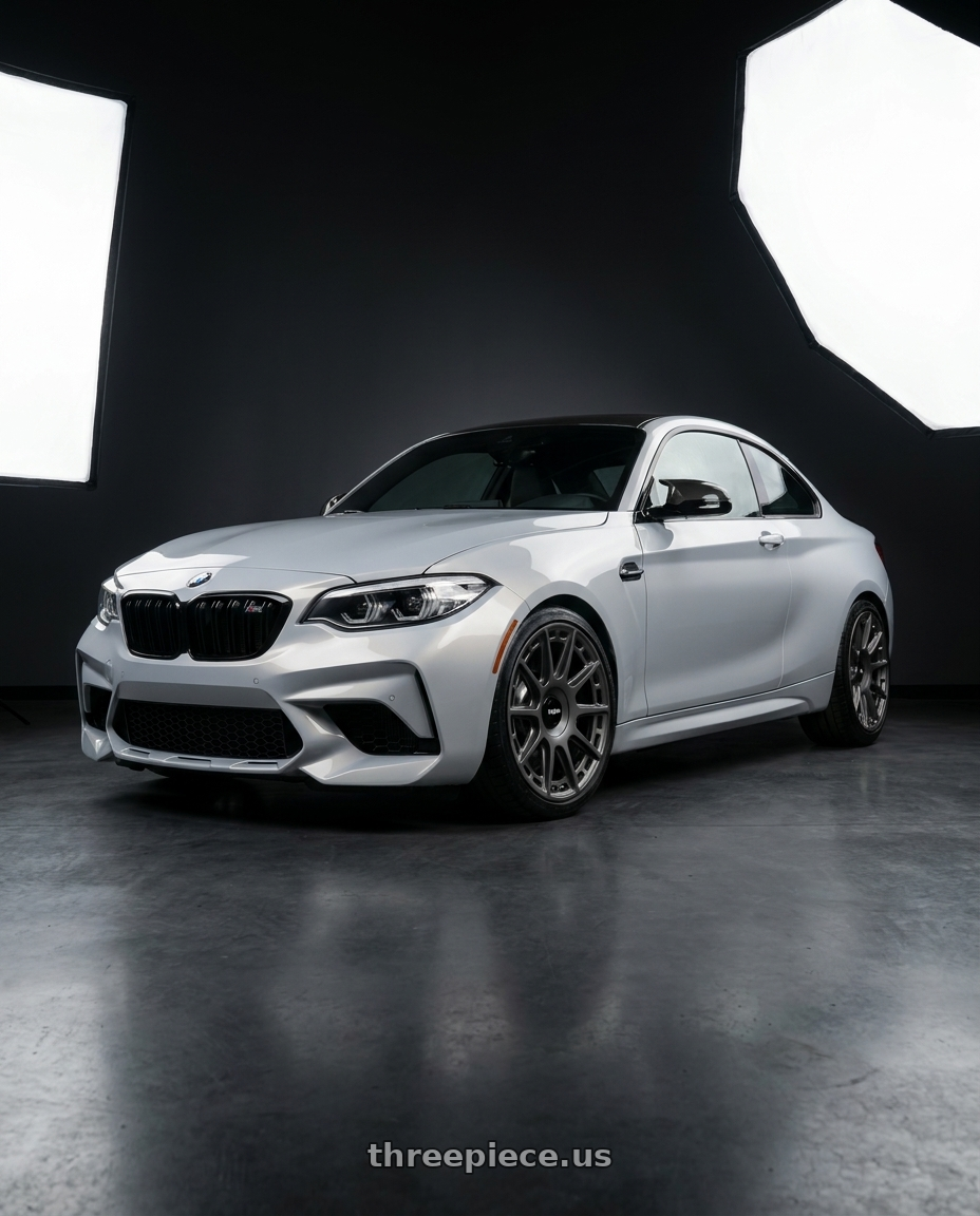 2020 Bmw m2 with Rotiform 795 5x114.3 22x9 +38 MATTE ANTHRACITE wheels