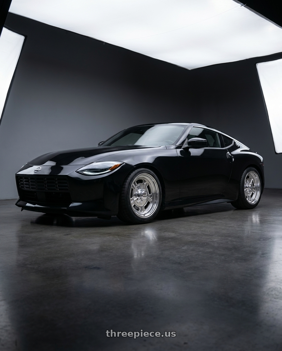 2024 Nissan Z Sport  with American Racing Vintage VN502 5X114.3 15X10 -32 POLISHED wheels