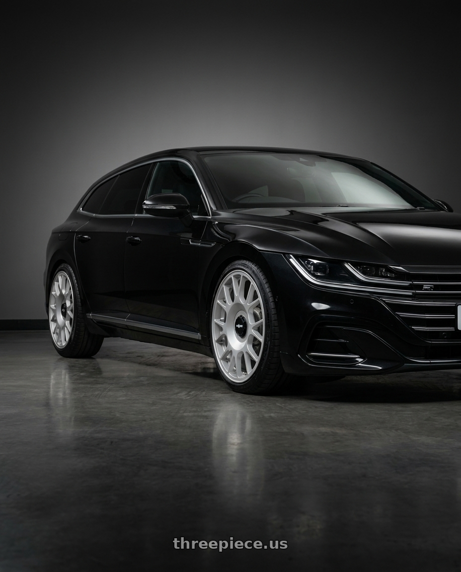 2022 Volkswagen Arteon  with Rotiform 1PC R188 TUF-R 5X112/5X114.3 19X8.5 +45 SILVER wheels