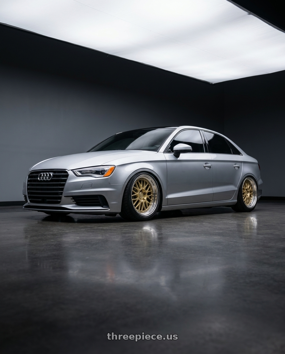 2016 audi a3 with Work Brombacher Mesh wheels