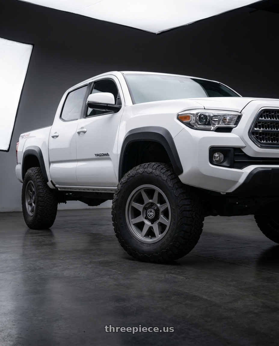 2016 Toyota Tacoma trd off-road with Icon Alloys REBOUND SLX 6x139.7 17X8.5+0 CHARCOAL wheels