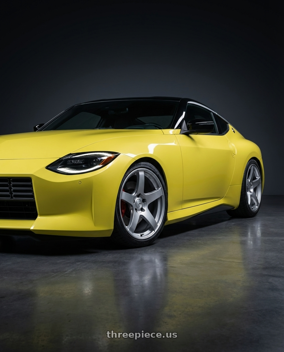 2024 Nissan Z with Ssr Gtv01 5x114.3 19x8.5+38  GLARE SILVER wheels