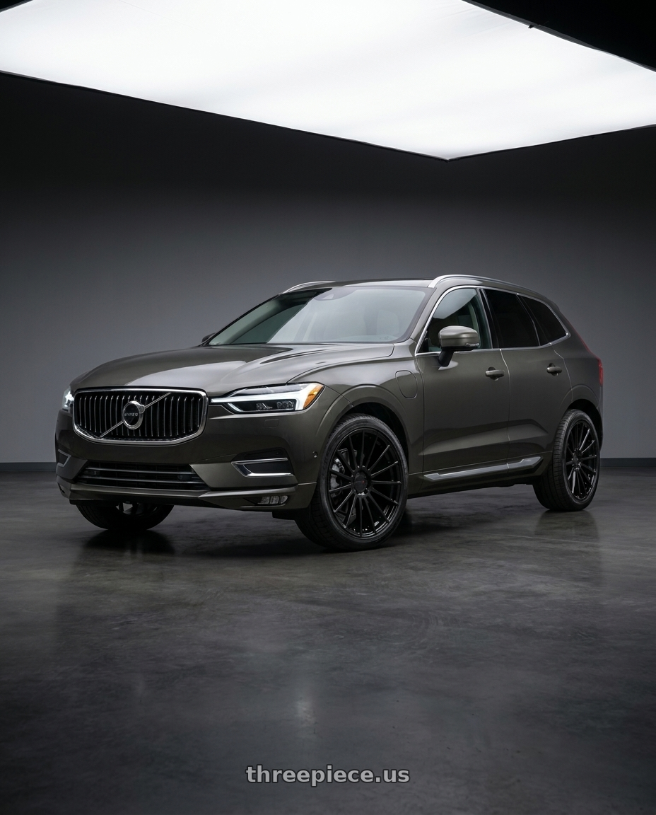 2022 volvo XC60 Inscription with TSW LUCO 5X108 20X8.5 +40 GLOSS BLACK wheels