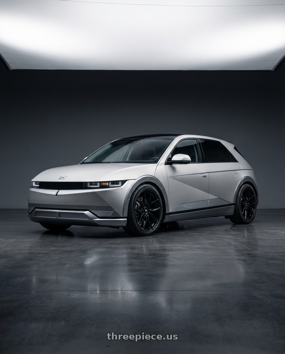 2024 Hyundai Ioniq 5 N with Vossen x Novitec NF11 21x10 - 5x114.3 BP - ET32 - Gloss Black Ferrari 812 Superfast/GTS Front Wheel - F-AFP-561-F01-C25 wheels