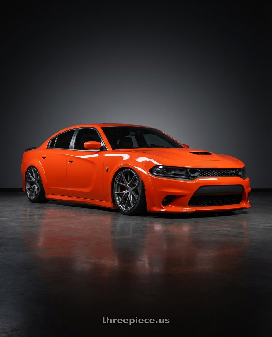 2020 Dodge Charger Widebody with Niche 1PC M116 MISANO 5X115 20X10.5 +20 MATTE GUN METAL wheels