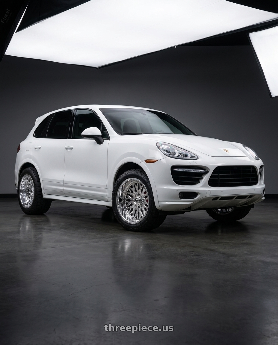 2013 Porsche Cayenne GTS with Fuel Forged FF109 5x150 20x9 +0 POLISHED wheels