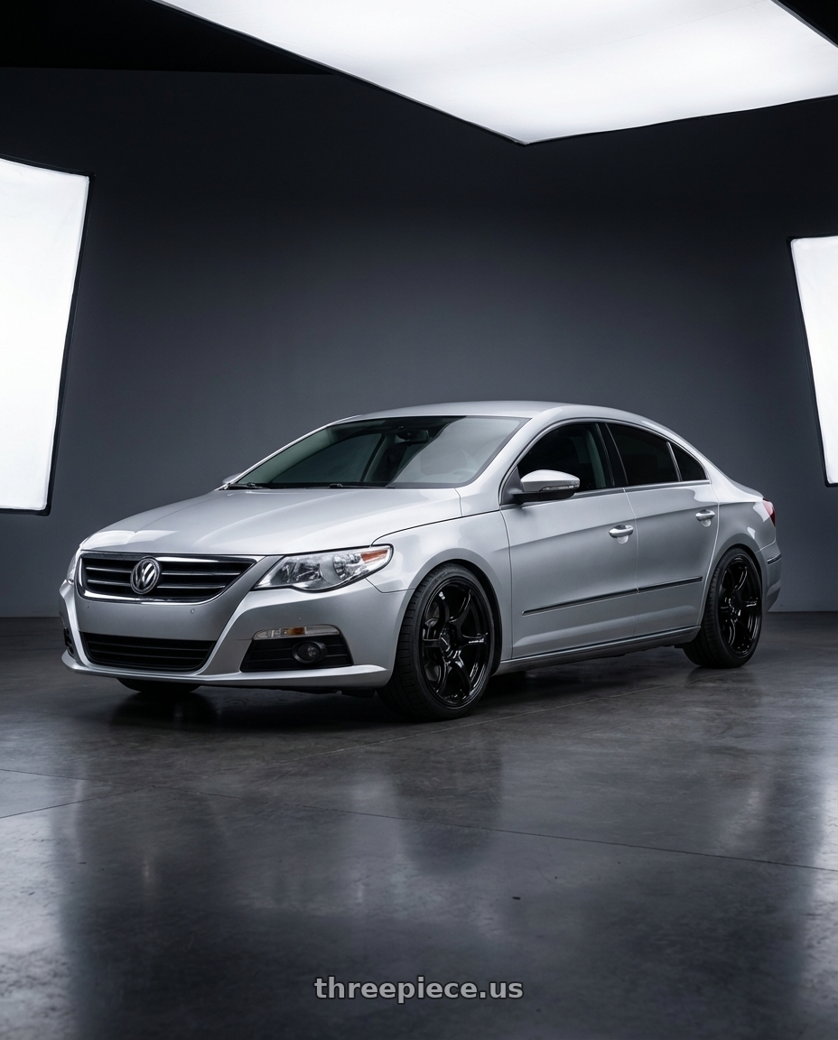 2015 Volkswagen CC with Advan RGIII 5x112 19x8.5+45 Gloss Black wheels