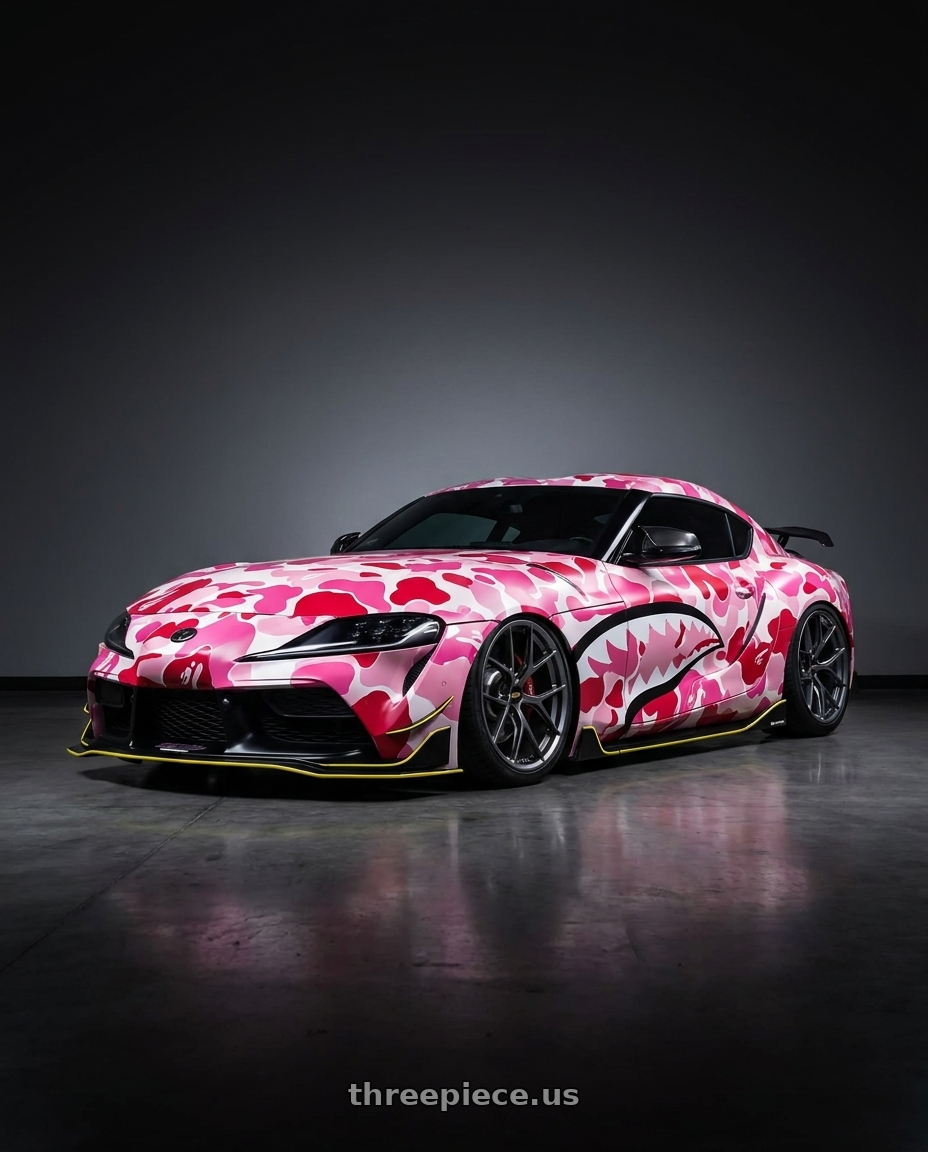 2021 Toyota supra with BBS FIR Center Lock 20x12 +44 wheels