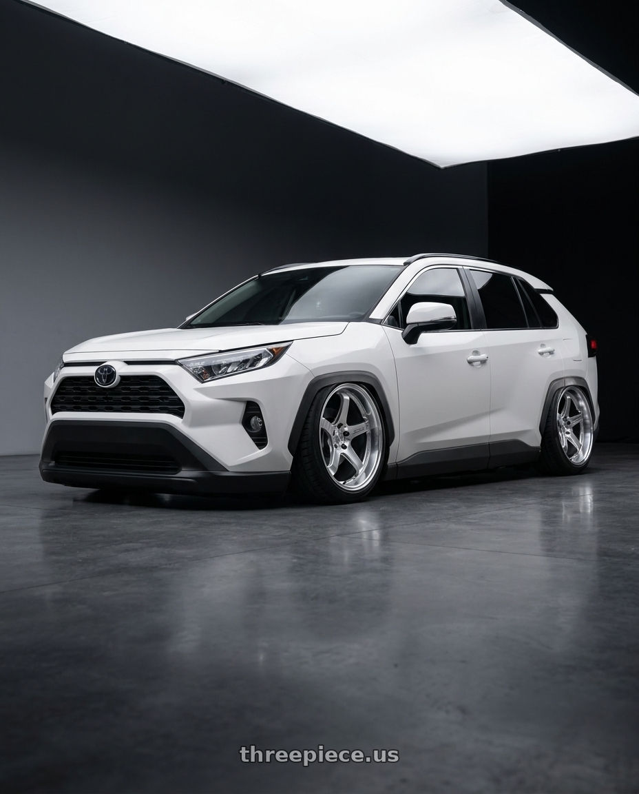 2018 Toyota Rav4 with Advan Racing GT BEYOND-R 5x114.3 18x8.5 +45 MACHINING & DIAMOND CUTTING wheels