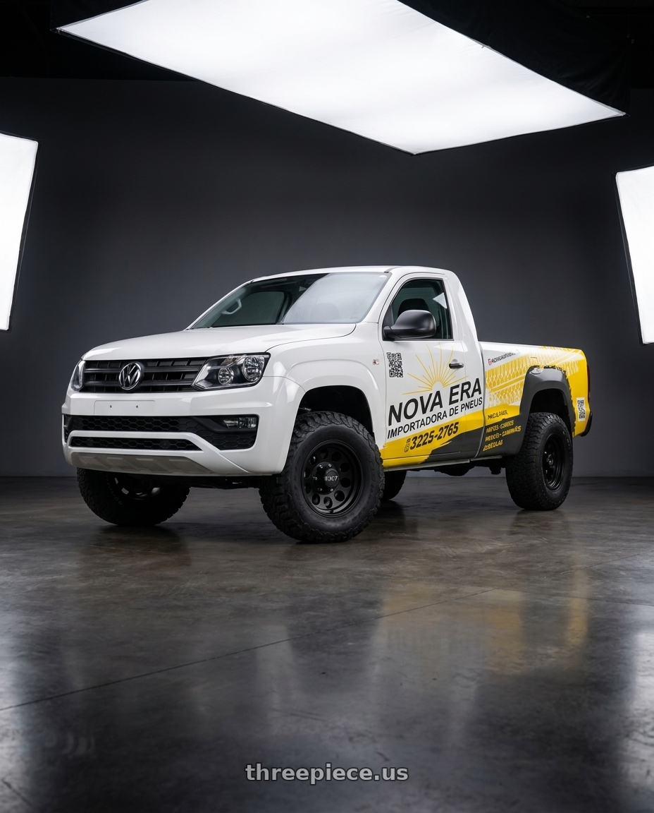 2018 VOLKSWAGEN AMAROK CS with Mickey Thompson Classic III Black 5x139.7 17x9 -12 Matte Black wheels
