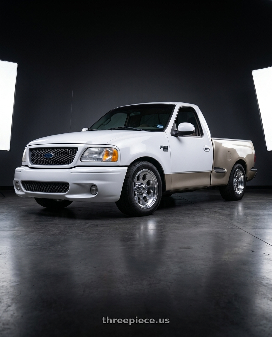1998 ford f150 with Ion Type 171 5x135 16x8-5 Polished wheels