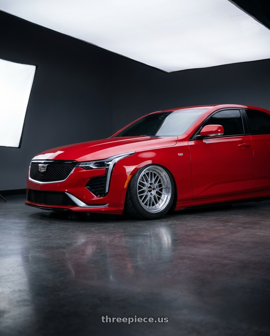 2021 CT4 SPORT with BBS LM 5x114.3 18x10.0+25 Diamond Silver wheels