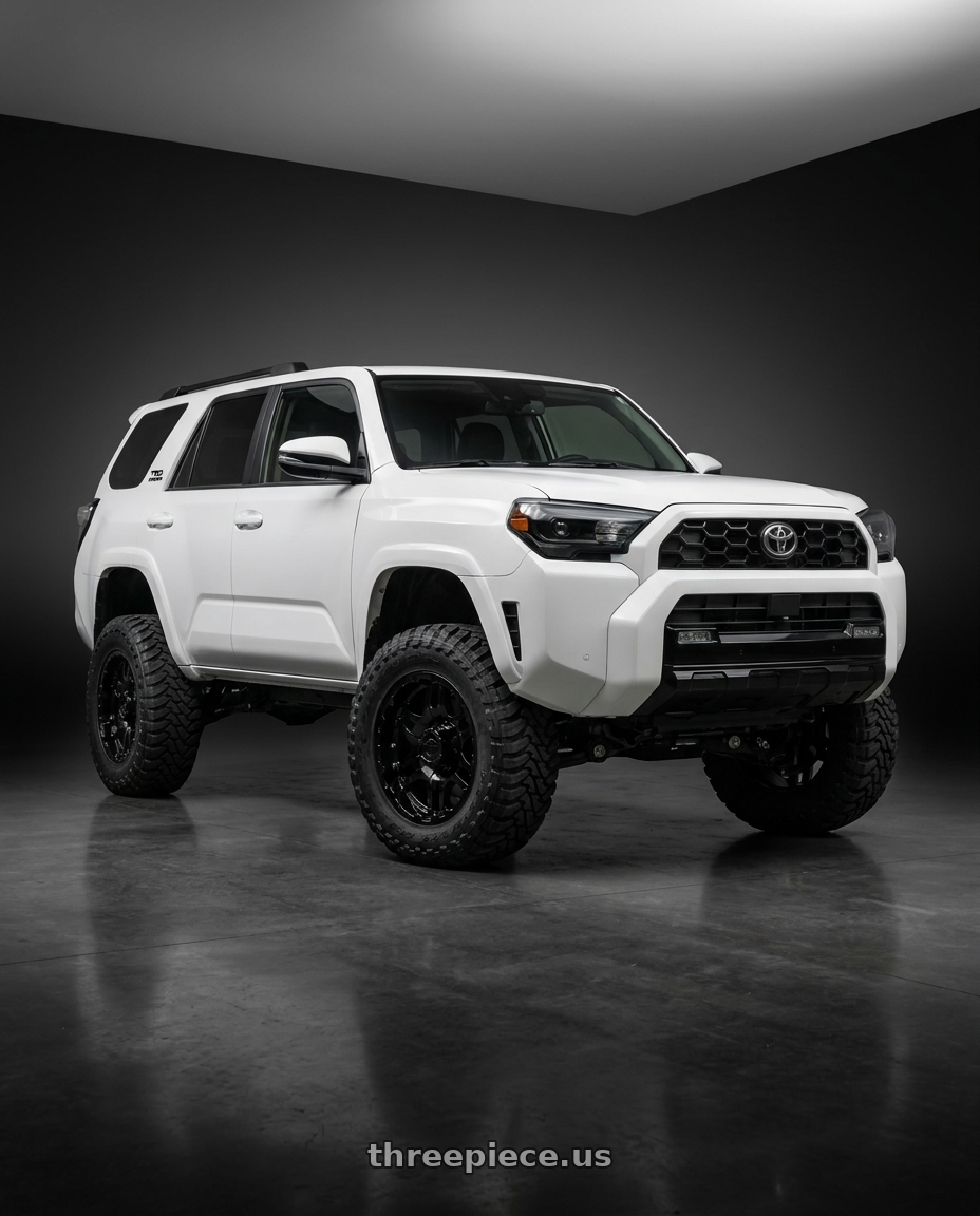 2022 Toyota 4Runner with Gear Off Road 713B 6x139.7 20x9 +10 Gloss Black wheels