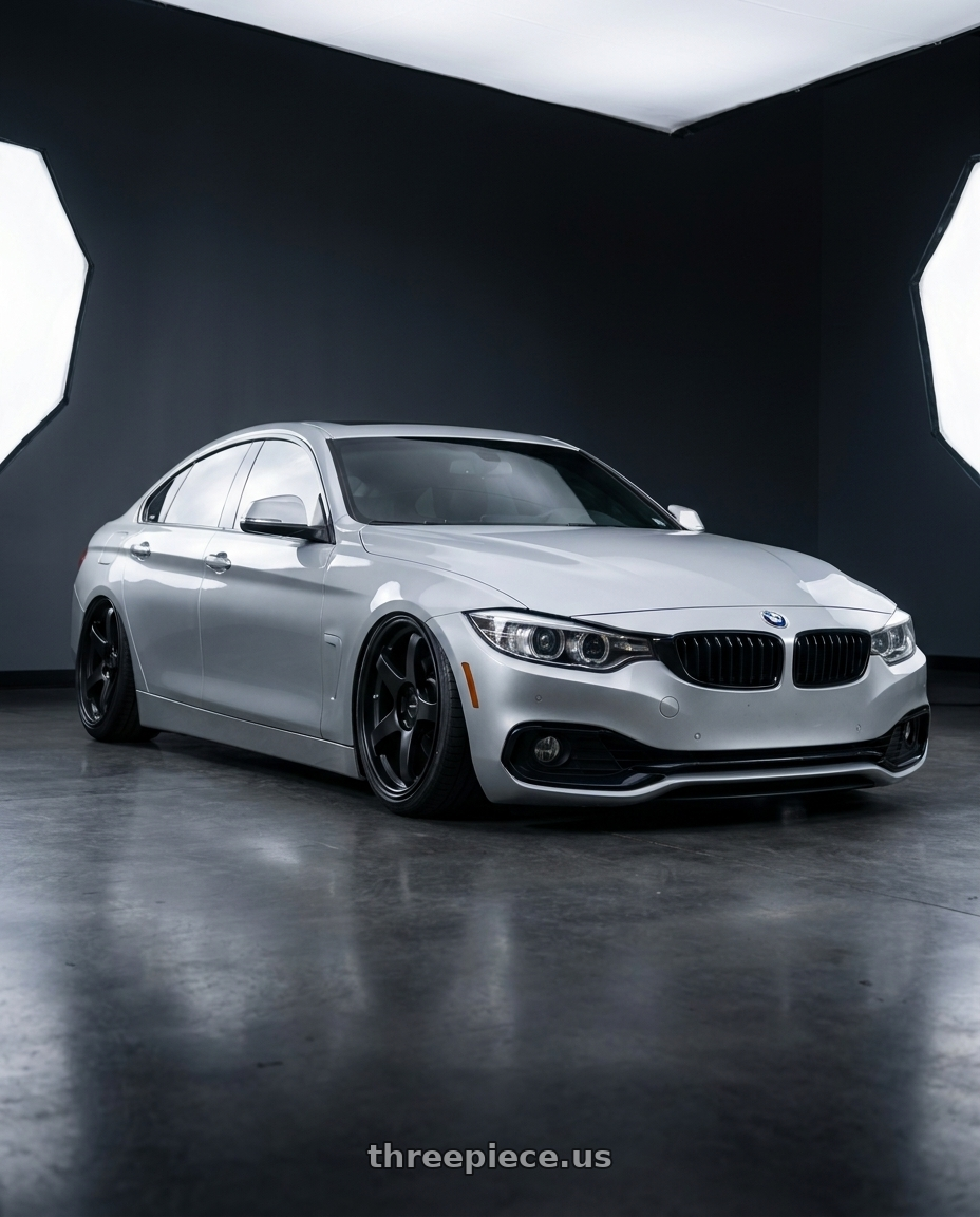 2018 bmw 430i with Rosenstein Wheels CR 5X114.3 19X10.5 +38 Matte Black wheels