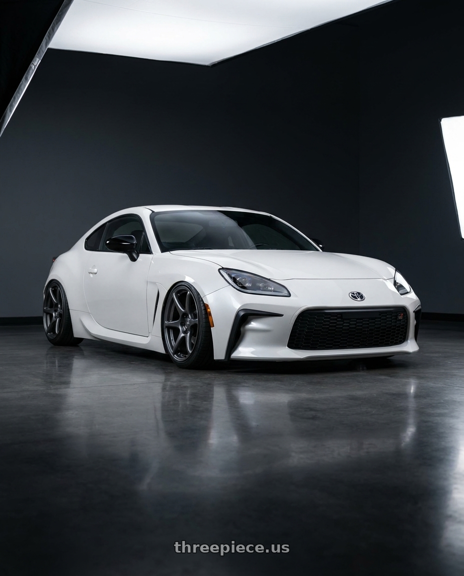 2016 Scion FR-S with Kansei K11G Tandem 5X100 18x10.5 12 Gunmetal wheels