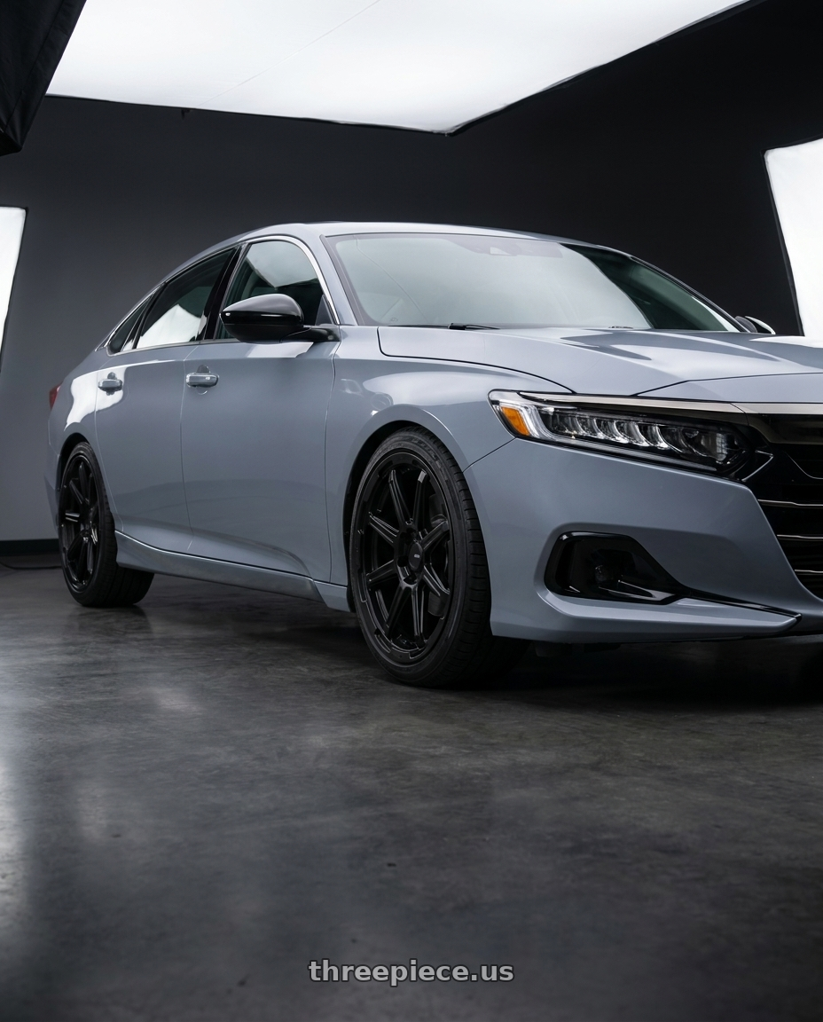 2021 Honda Accord EX-L with Enkei Adventurer 5x114.3 18x8+35 Matte Black wheels