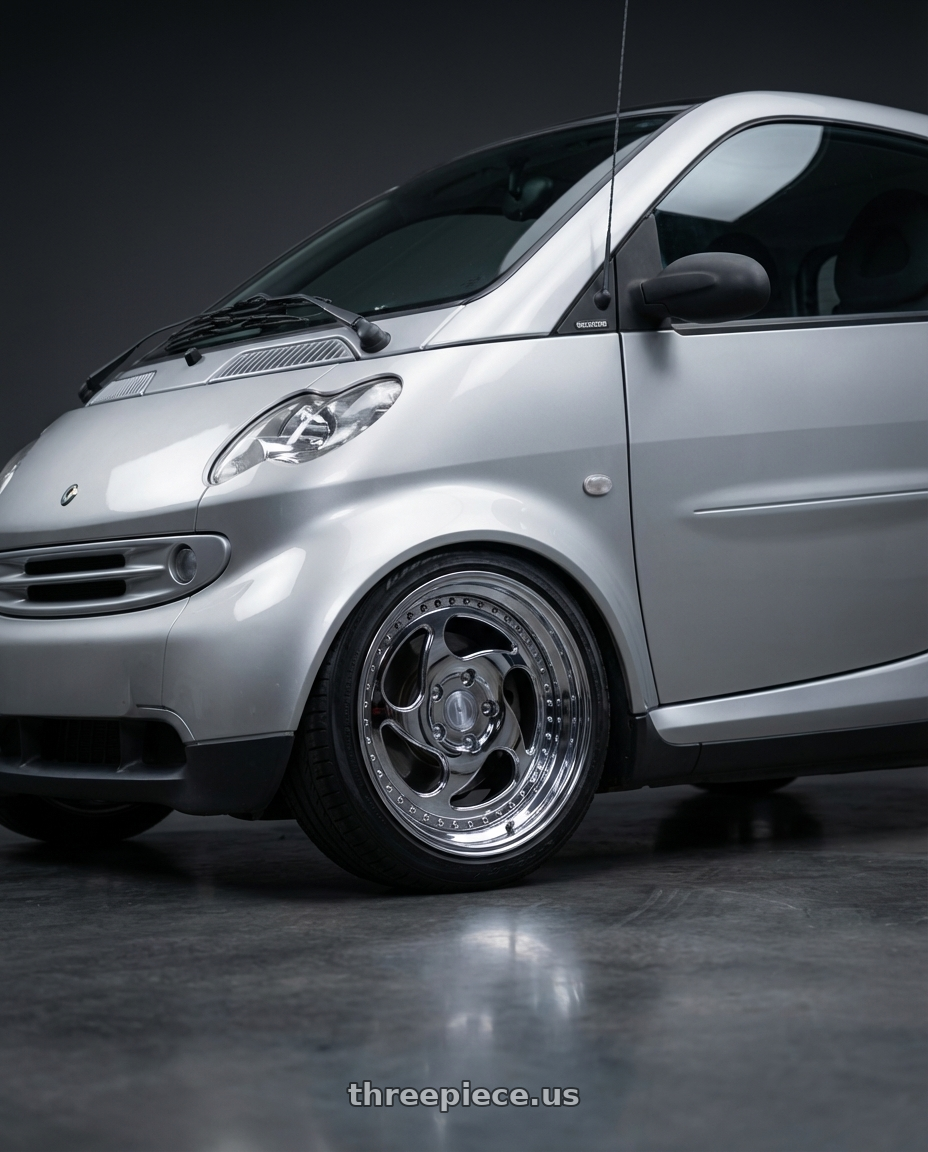 Smart 450 2002 with Heritage Wheel AVUS wheels