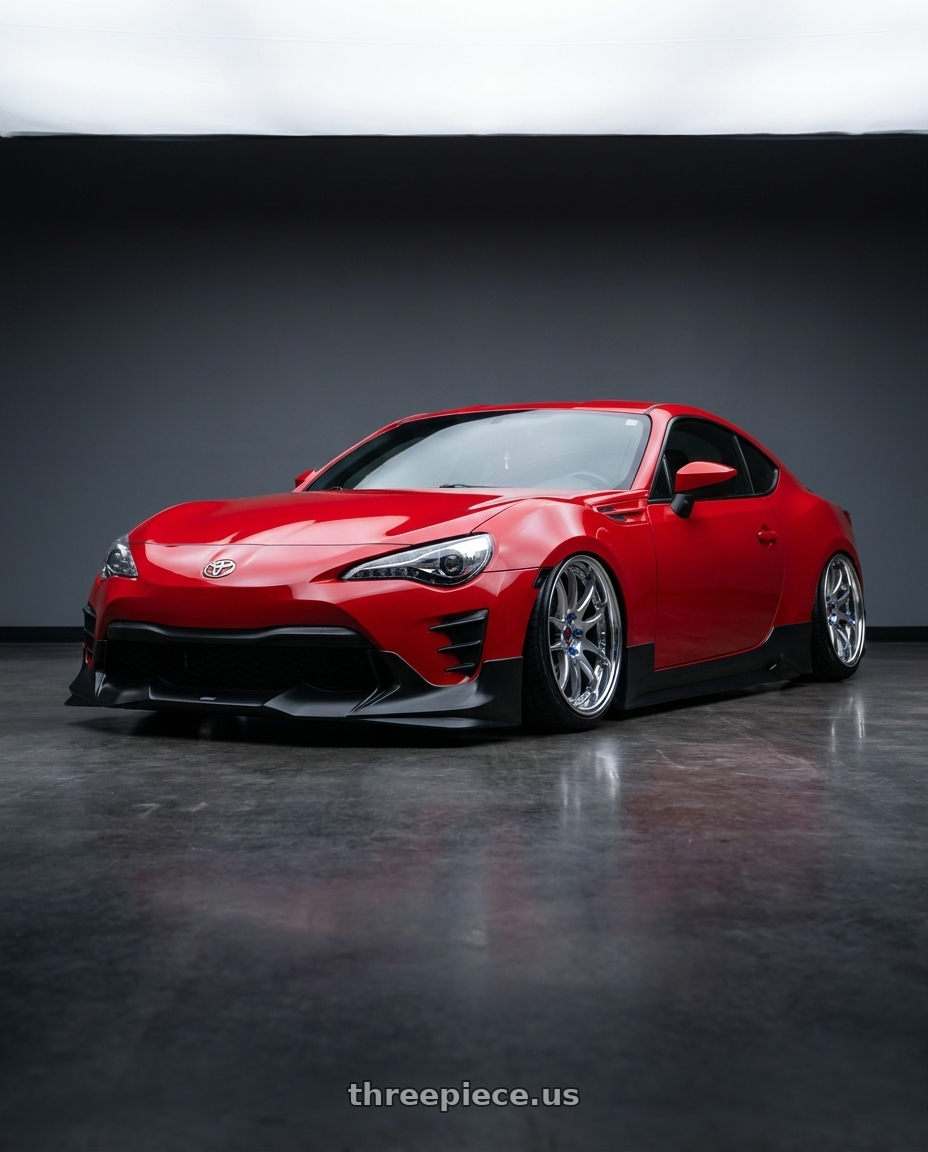 2017 Toyota 86 base m7y with Work Emotion CR 3P wheels