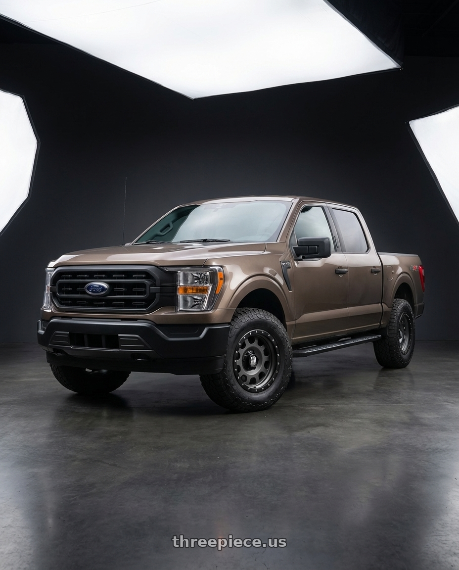 2013 Ford F-150 with XD XD126 ENDURO PRO 6X135 20X9 +18 MATTE GRAY W BLACK REINFORCING RING wheels