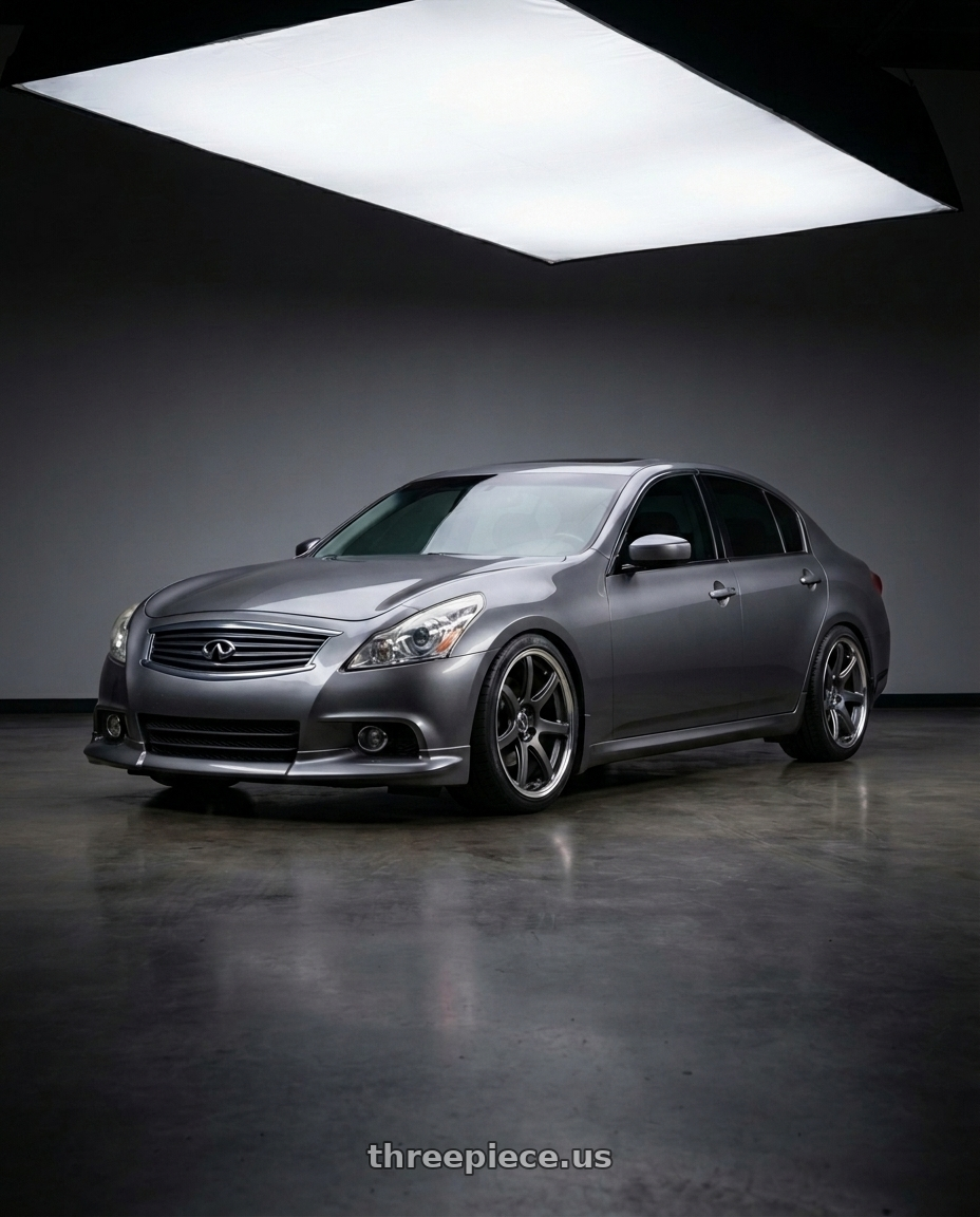 2012 infiniti g37 with Advan Racing GT BEYOND-R 5x114.3 18x10.0 +45 DIAMOND CUT & DARK PLATINUM BLACK wheels