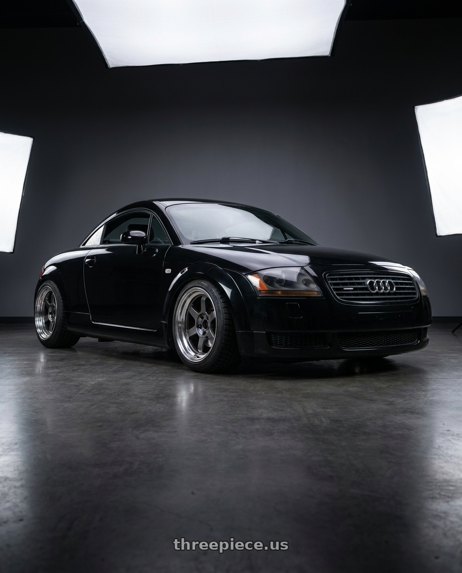2003 Audi TT Quattro with Volk Racing TE37V MK-II 5x114.3 18x10.5+0 Gunmetal / DC wheels