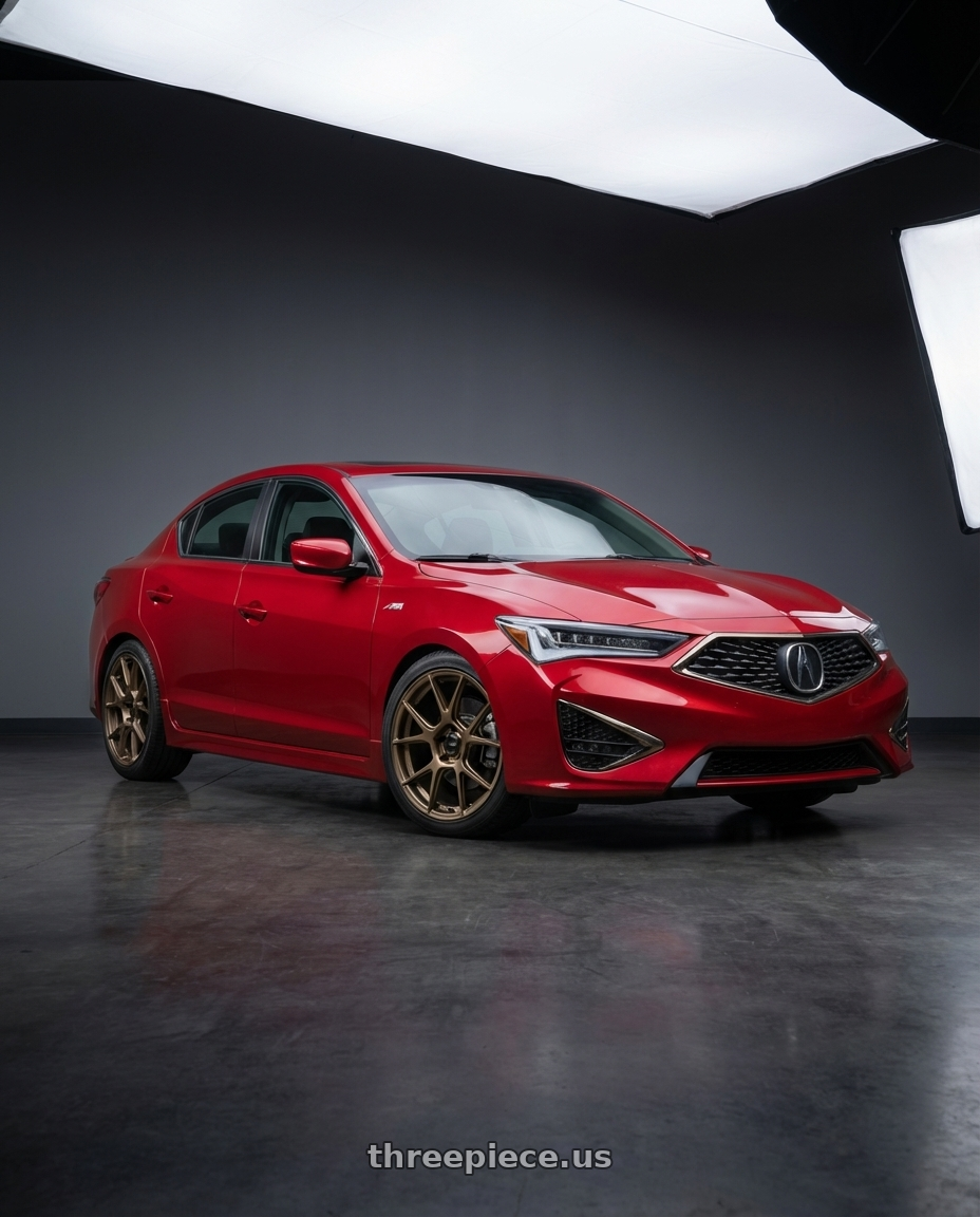 2012 Acura ILX with Konig Ampliform 5x114.3 17x9+40 Gloss Bronze wheels