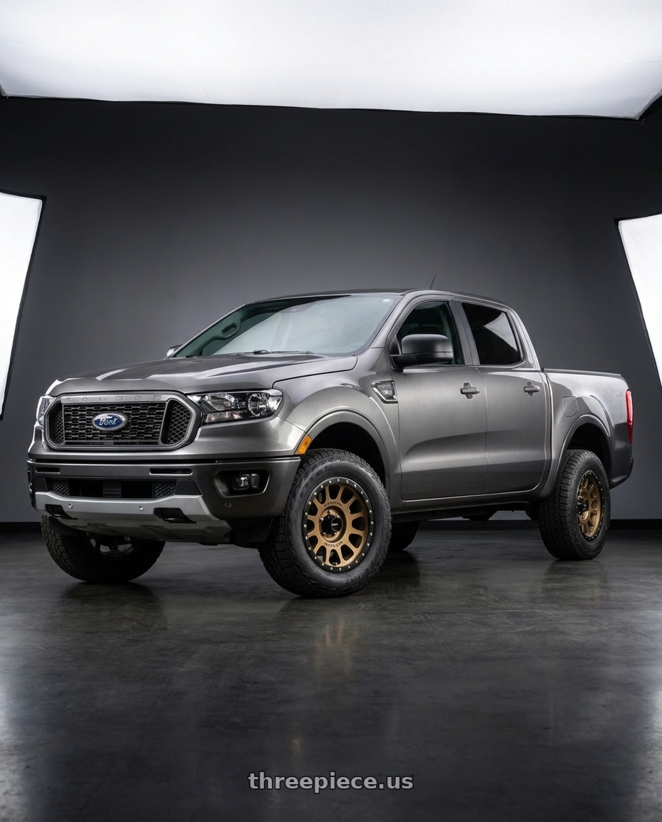 2021 Ford Ranger XL with Method Race Wheels 305BZ NV 6x139.7 18x9 -12 METHOD BRONZE wheels