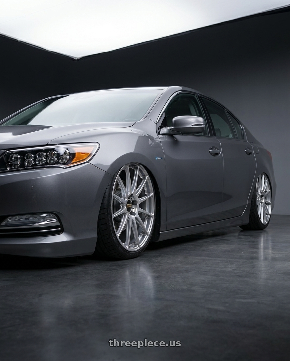2015 Honda legend 35 sport hybrid sh awd with BBS FS 5x112 19x8.5+42 Diamond Silver wheels