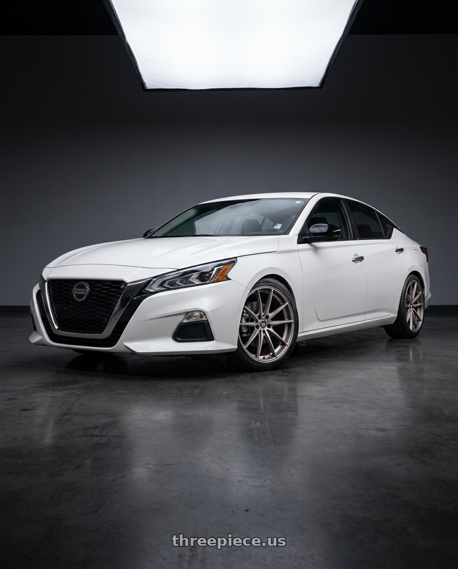 2021 Nissan Altima SV with Konig Oversteer 5x114.3 18x8+35 Opal wheels
