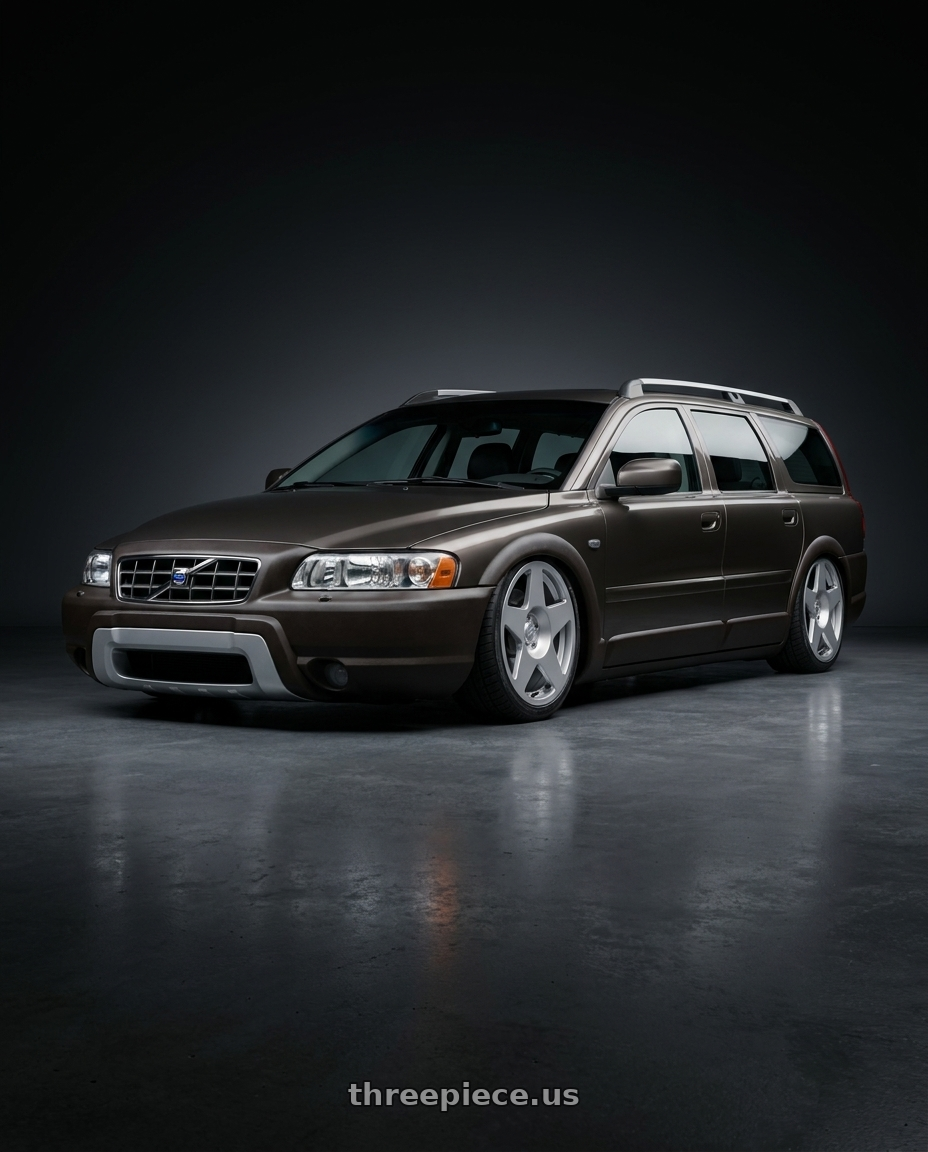 2006 Volvo xc70 with fifteen52 Tarmac 5x108 18X8.5 +42 SPEED SILVER (GLOSS SILVER) wheels