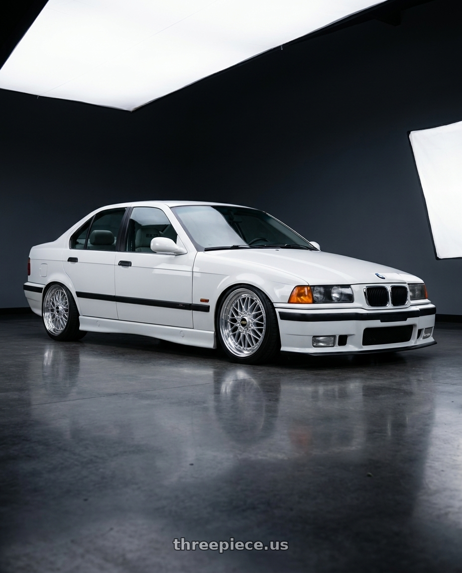 1998 bmw 328i with BBS Super-RS 5x112 19x9.0+42 Silver wheels