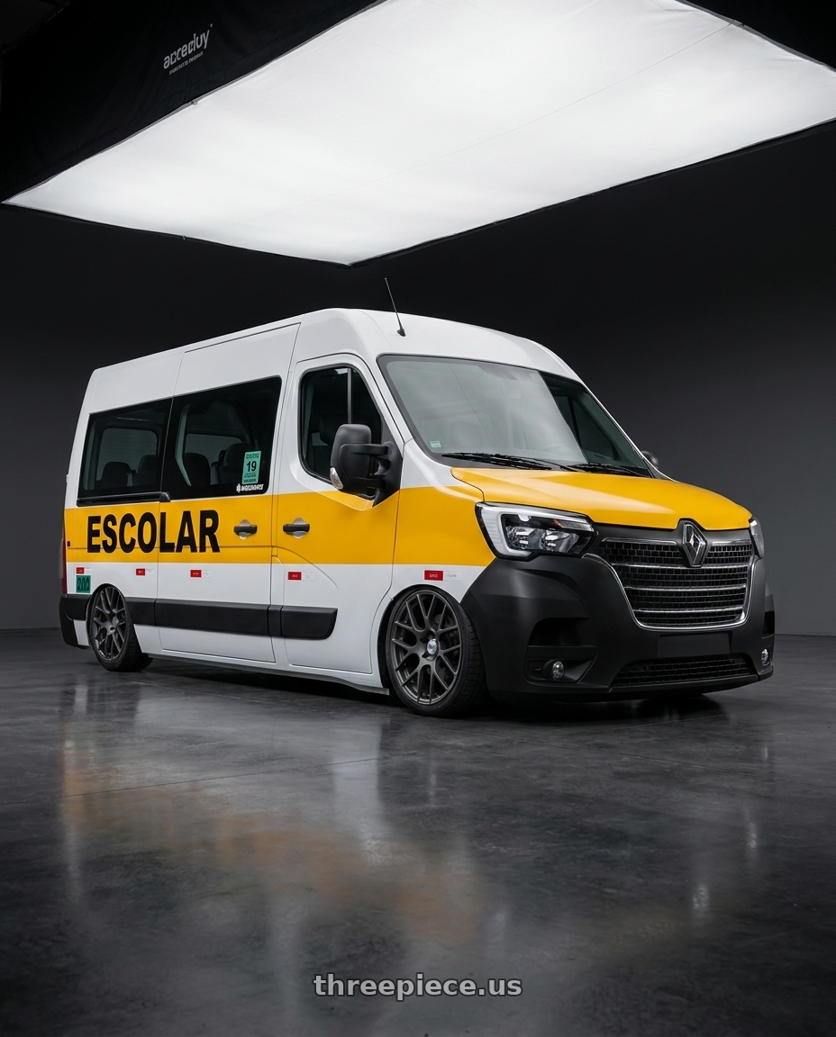 2023 renault master with TSW NURBURGRING 5X114.3 17X7.5 +45 MATTE GUNMETAL wheels