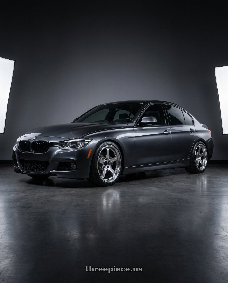 2018 bmw 340i with Advan Racing GT BEYOND-R 5x120 18x10.0 +40 MACHINING & DIAMOND CUTTING wheels