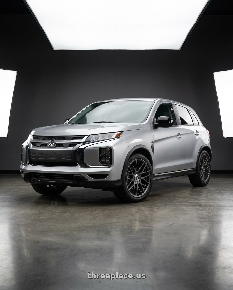 2025 mitsubishi outlander sport 2 with Rotiform 1PC R141 RSE 5X114.3/5X120 19X8.5 +35 MATTE ANTHRACITE wheels
