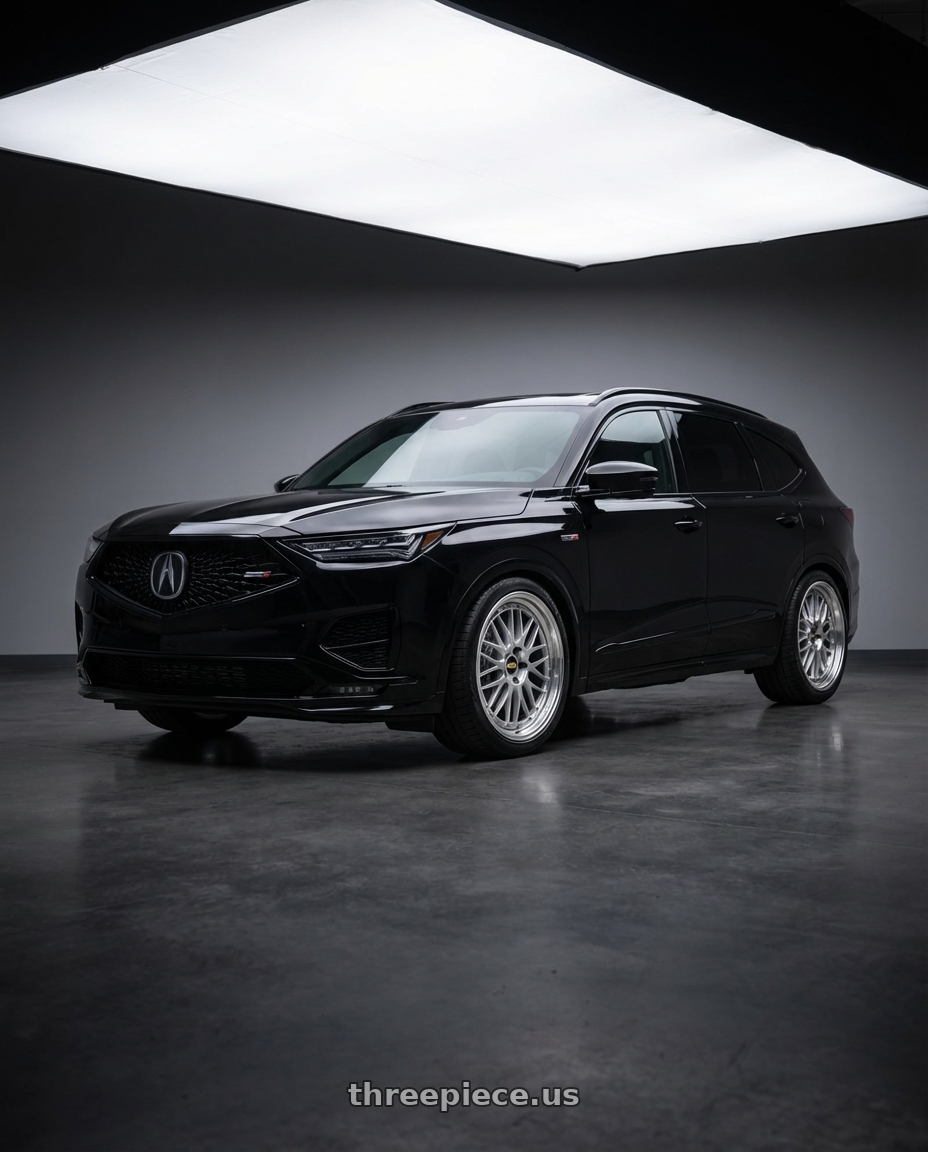 2026 Acura MDX Type S with BBS LM 5x120 21x10.0+38 Diamond Silver wheels