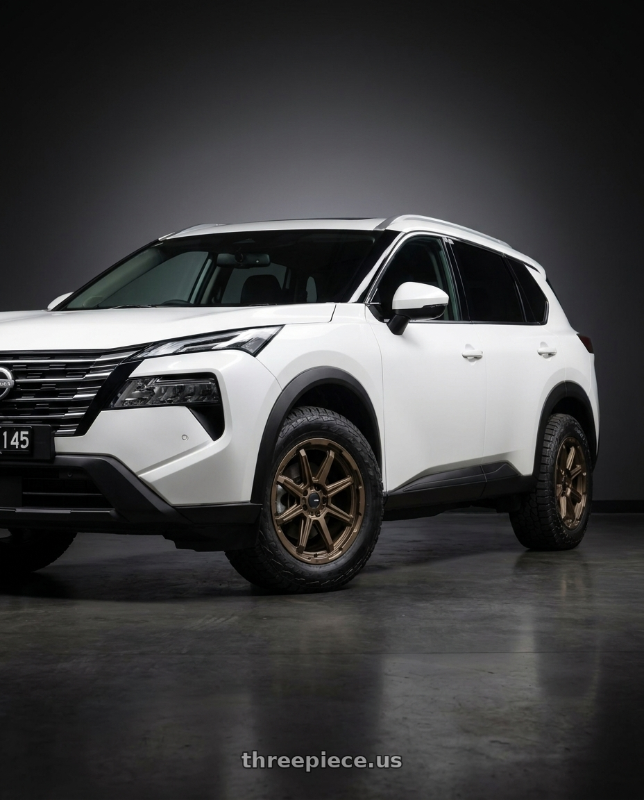 2026 Nissan x Trail with Enkei Adventurer 5x114.3 18x8+35 Matte Bronze wheels