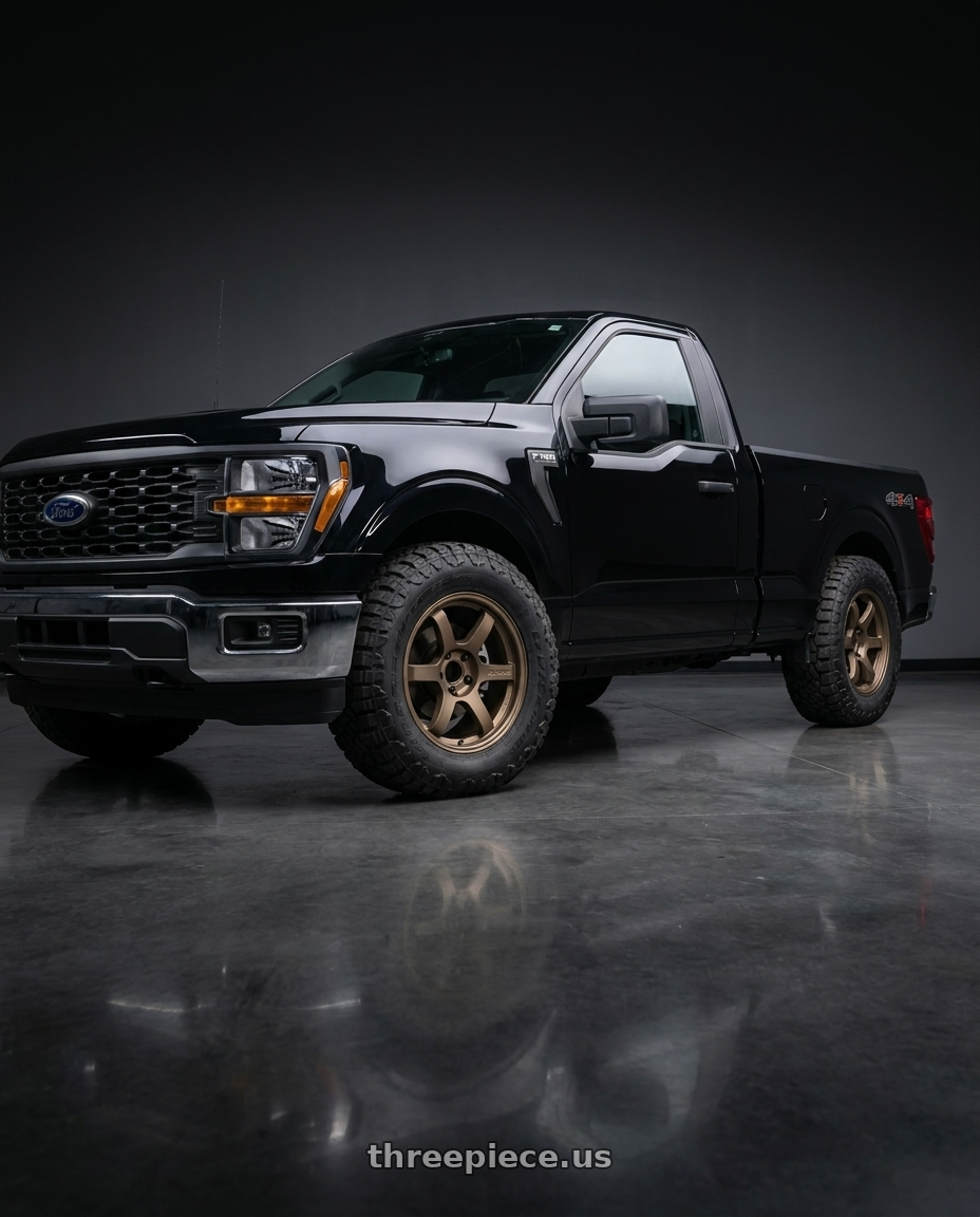 2026 Ford F150 with Gram Lights 57DR-X 6x135 18x9.0+20 Dark Bronze Z2 wheels