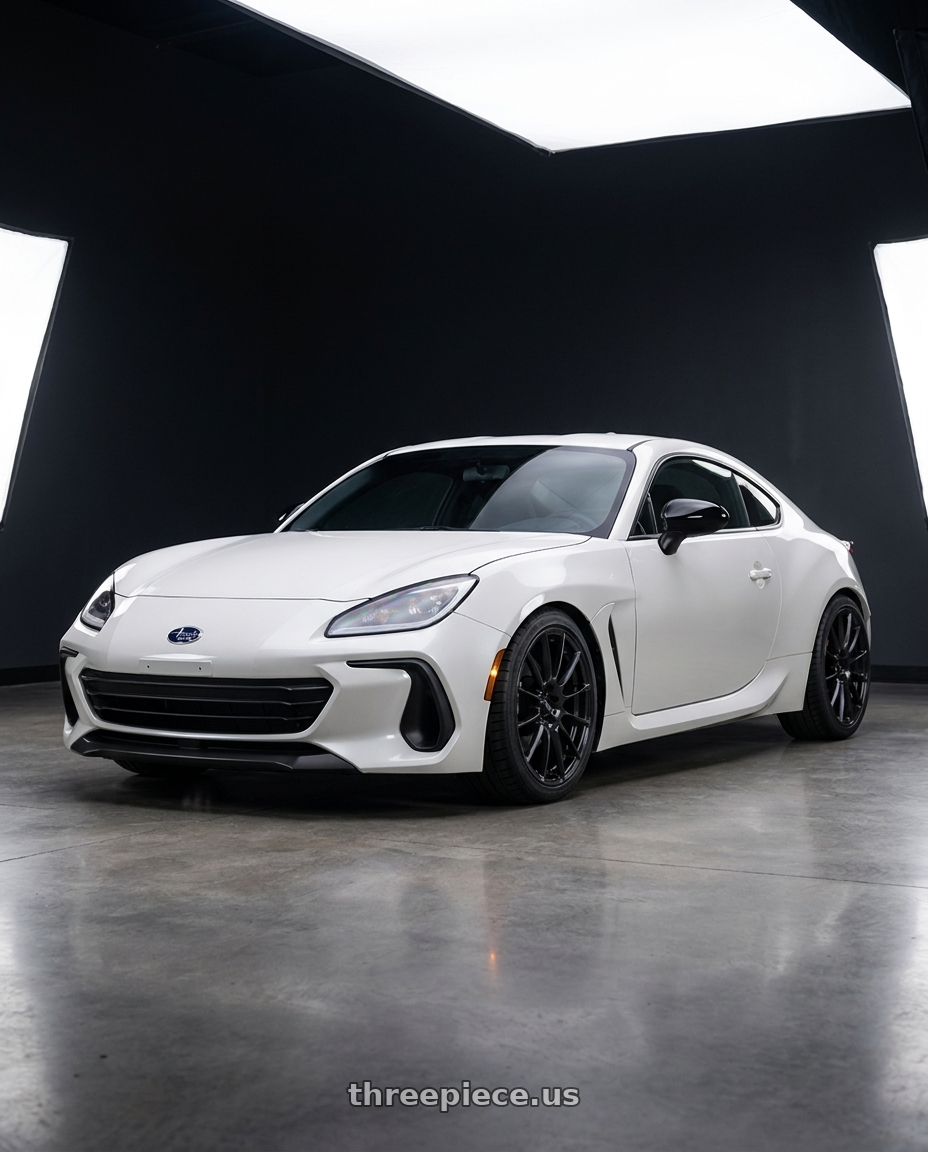 2025 Subaru BRZ Ts with WedsSport SA-72R 5x100 18x8.5+45 F-Face wheels