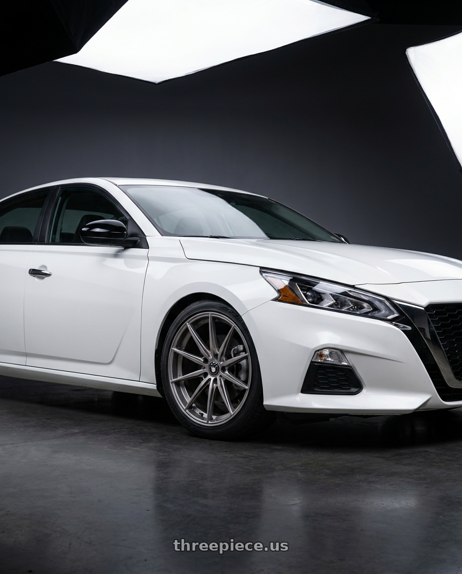 2021 Nissan Altima SV with Konig Oversteer 5x114.3 18x8+45 Opal wheels
