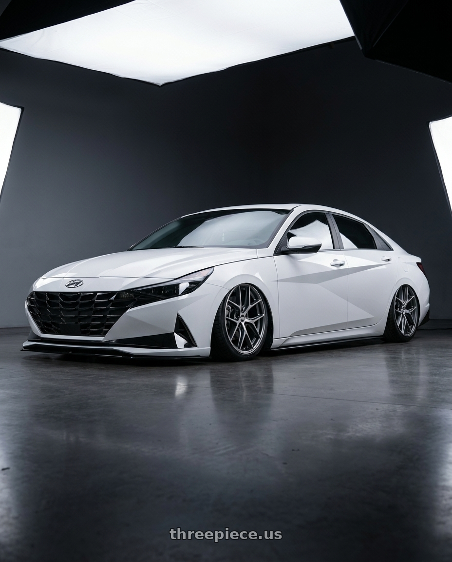 2024 Hyundai Elantra N with BBS CC-R 5x114.3 19x8.5+30 Graphite w/ Diamond Cut Face wheels