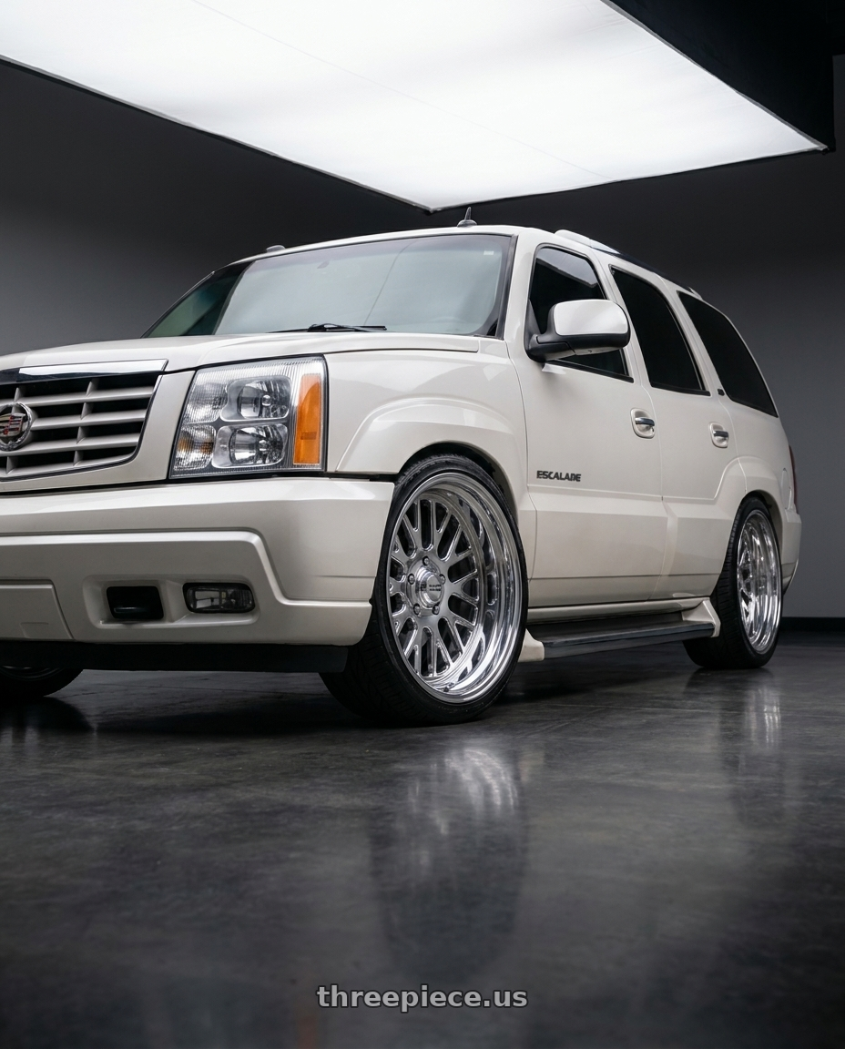 2005 Cadillac Escalade with American Racing Forged VF484 6x139.7 24x10 +29 Custom Finishes wheels
