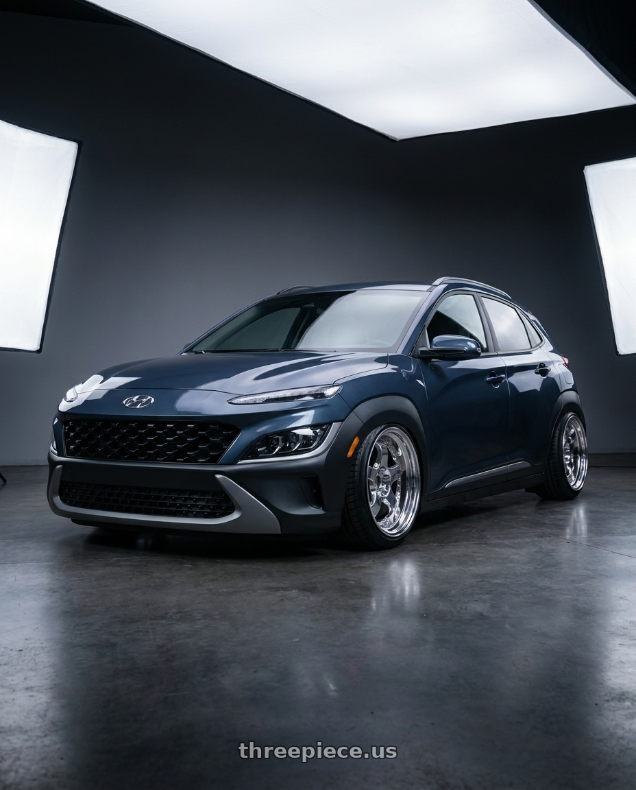 2022 Hyundai kona with Work Meister S1 3P wheels